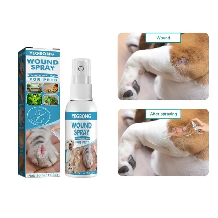 Spray anti-démangeaison et anti-démangeaison pour animaux de compagnie, instituts de soins pour la p