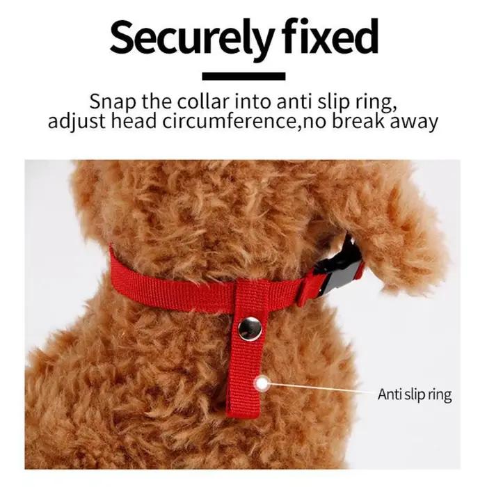 Sangles de réglage masque petits chiens en Nylon souple muselière pour chien réglable Anti-morsure r