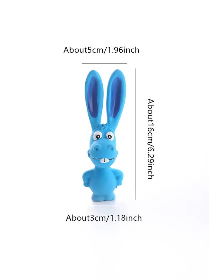 Jouet pour chien, lapin coquin, jouet à mâcher en latex