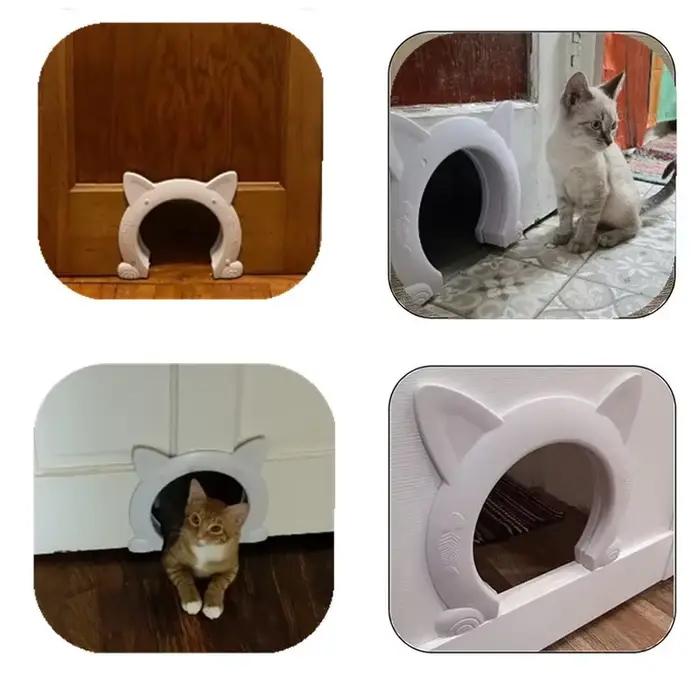 Porte pour chat chien trou Direction d'accès jouet contrôlable pour l'entraînement des animaux de co