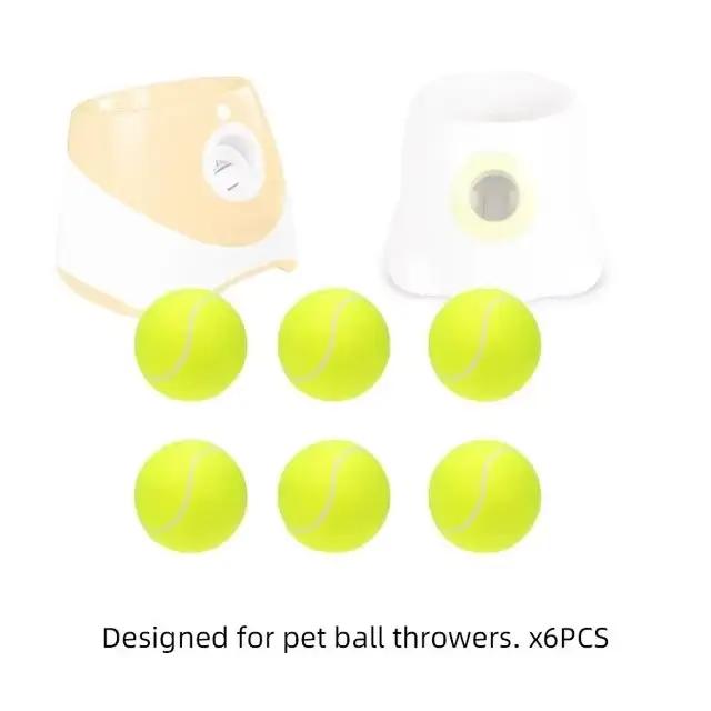 Balles de tennis pour chiens, taille 2 pouces, compatibles avec la plupart des lancementurs de balle