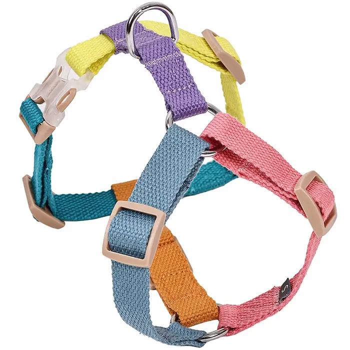 Harnais pour chien en forme de H, harnais de poinçonnage antidéflagrant réglable pour chiens de peti