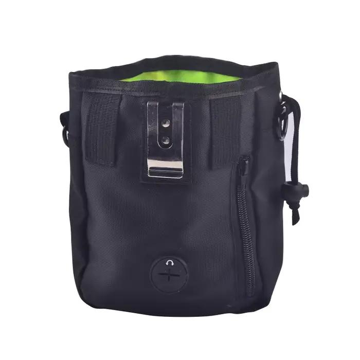 Sac de récompense interactif pour chien, pochette portable détachable pour friandises et nourriture 