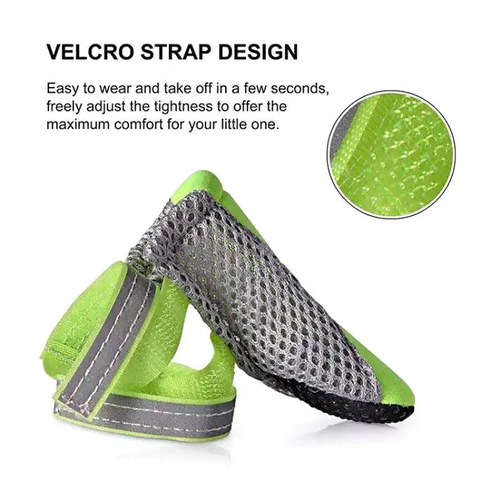 Chaussures pour chiens de compagnie, respirantes et imperméables, filet de marche en plein air, chau
