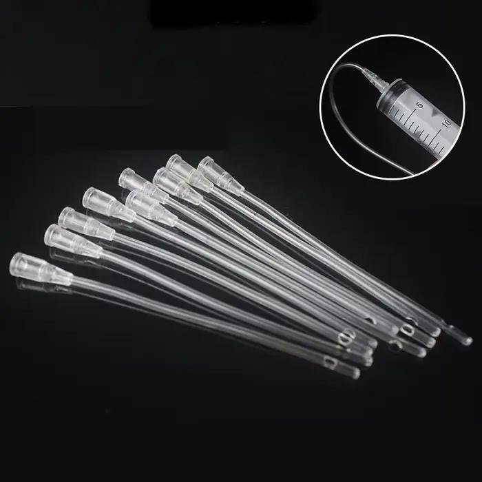 10 pièces PVC mangeoire canule pointe injectable doux animal de compagnie chiot chaton oiseau perroq