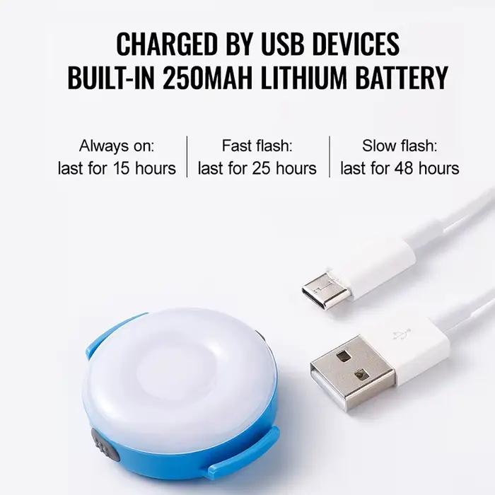 Truelove lumière LED USB Rechargeable Flash chien 3 Modes d'éclairage IP65 étanche rend vos chiens b