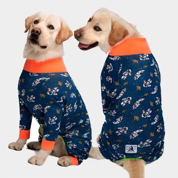Pyjamas pour chiens, vêtements pour moyens et grands chiens, combinaison pour chiens, doux et confor
