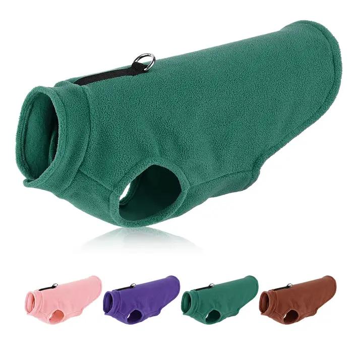 Vêtements doux pour chiens gilet chaud chiot chiens gilet cape vêtements d'hiver pour animaux de com