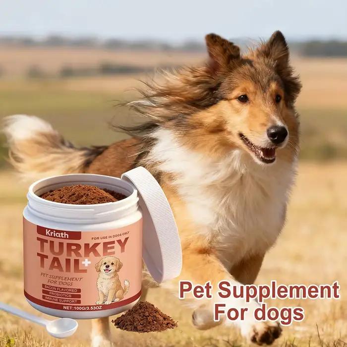 Complément alimentaire pour chiens de 100 g – Défense immunitaire quotidienne, favorise une fonction