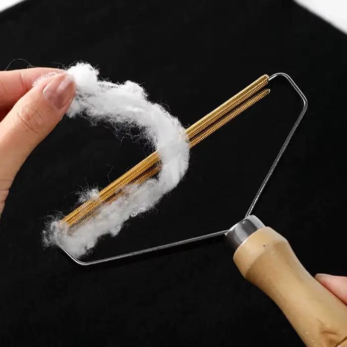 Dissolvant de peluches Portable pour animaux de compagnie, brosse pour tapis, manteau en laine, vête