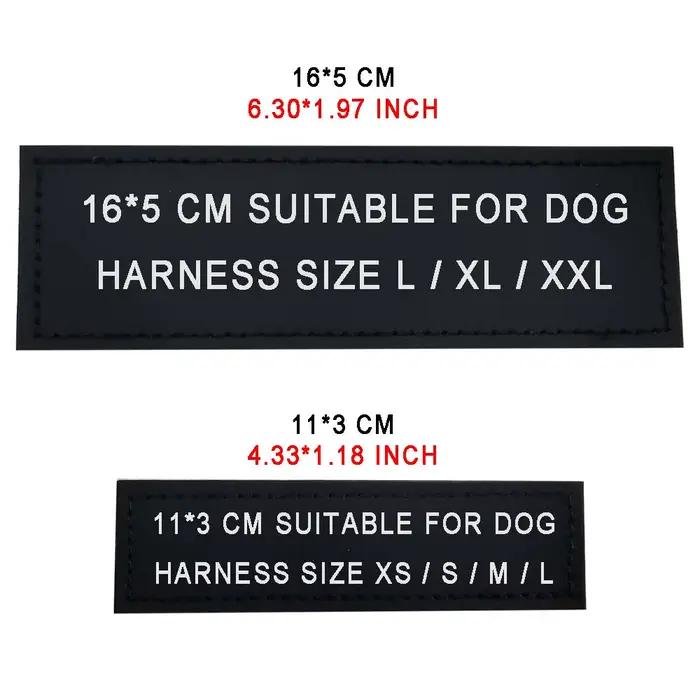 Étiquette personnalisée avec nom de chien, 6 couleurs, harnais pour animaux de compagnie, étiquettes