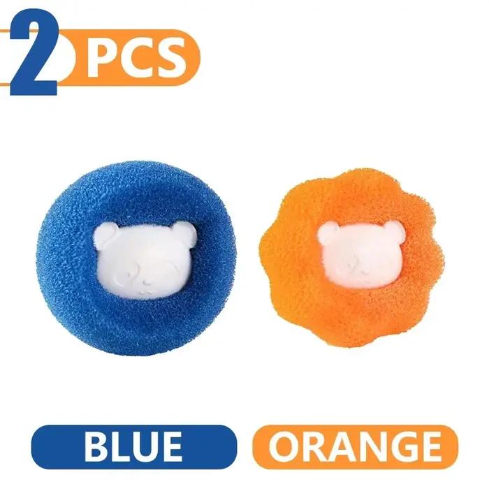 Boules à lessive collecteur de poils d'animaux pour Machine à laver collecteur de peluches de lessiv
