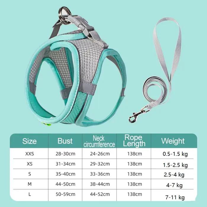Harnais pour chien Harnais de petite race pour un petit chien Harnais pour grand chien Harnait Chest