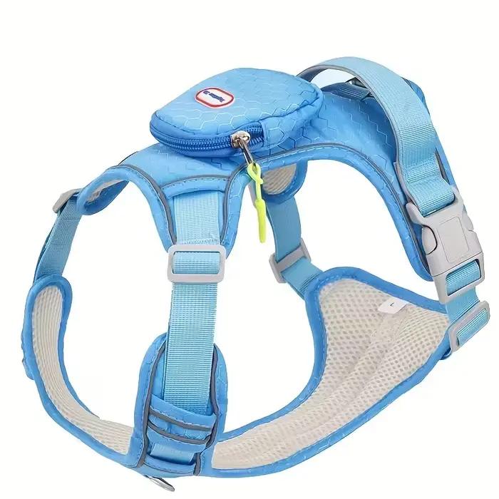 Harnais pour chien avec fixation pour sac à dos – Coupe confortable et respirante, conception sans t