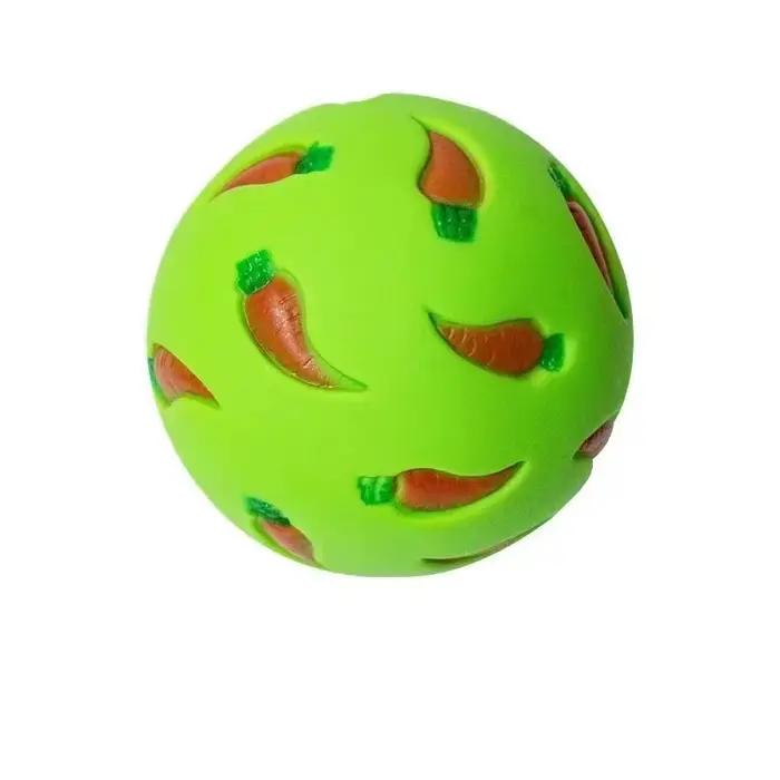 Balle distributrice de nourriture interactive pour lapin, jouet à mâcher pour lapin, hamster, cochon
