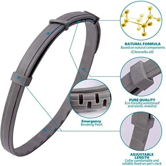 Collier pour chat, colliers Anti-puces et tiques pour chiens, Protection pour animaux de compagnie d