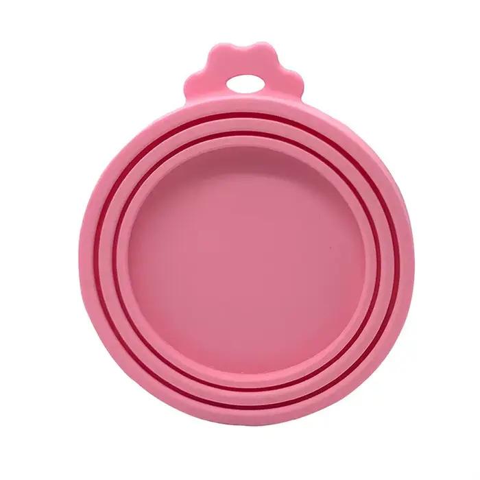 1 couvercle de canette réutilisable en Silicone pour animaux de compagnie, sans Bpa, adapté à la plu