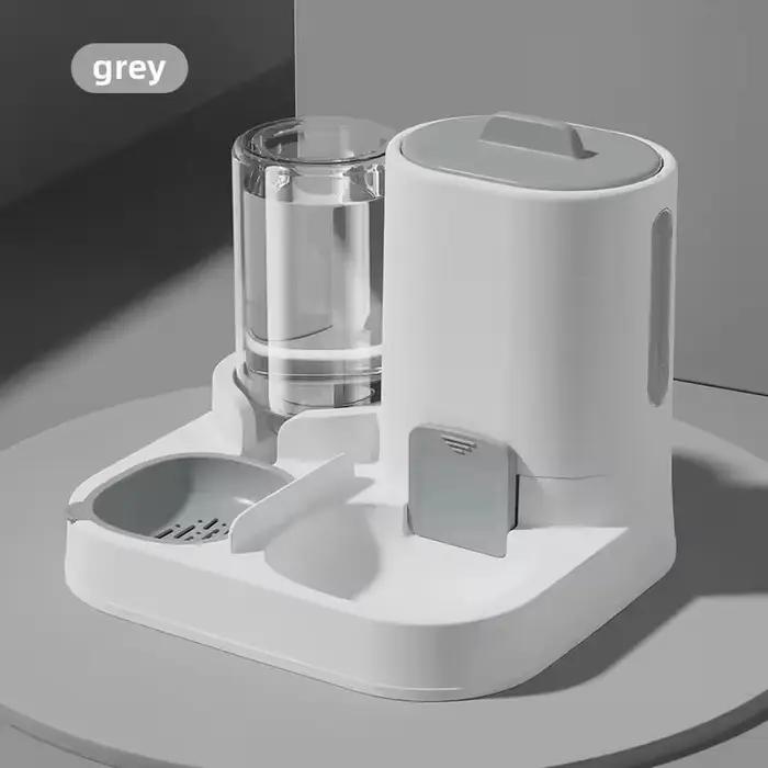 Mangeoire automatique pour chien et chat, distributeur d'eau combiné, grande capacité, mangeoire à e