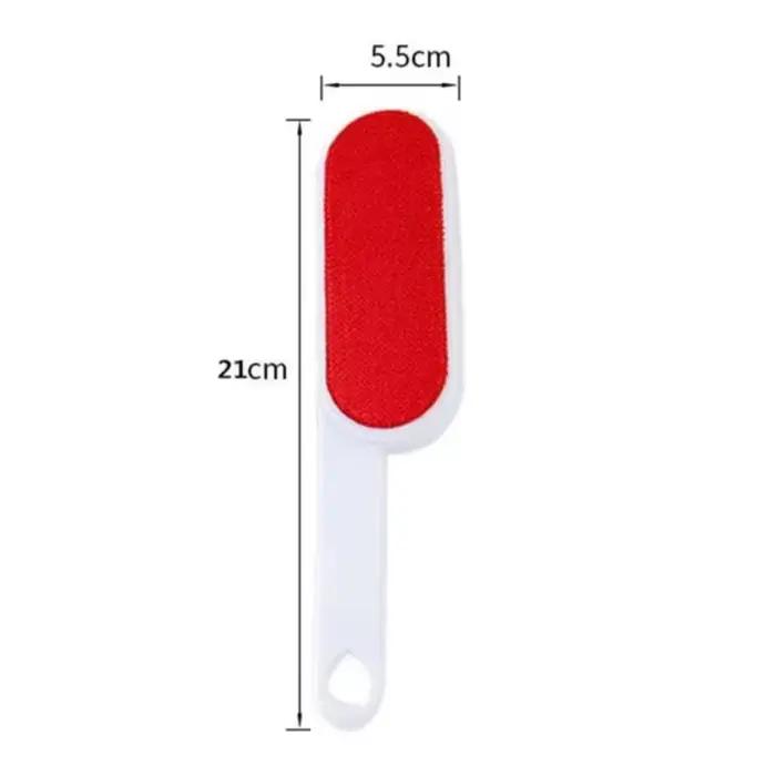 Rouleau anti-peluches autonettoyant, brosse dépoussiérante sur 2 côtés, dissolvant de poils d'animau