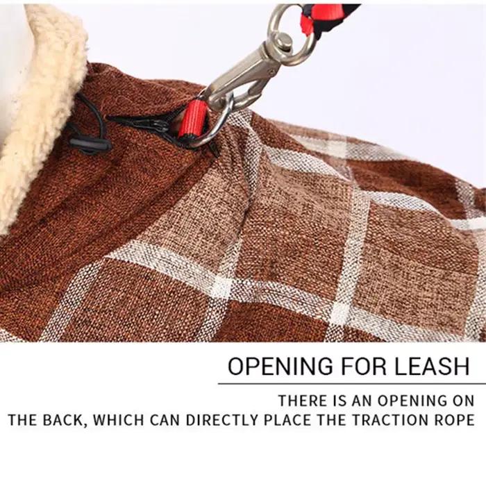 Manteau épais chaud pour chiens moyens et grands, veste pour chiens, vêtements d'hiver pour animaux 