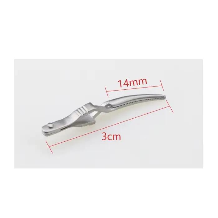 Clip vasculaire artère Hemostat plus proche Clip transversal d'interruption chirurgicale temporaire