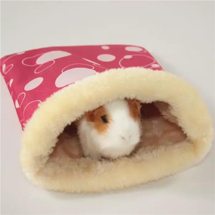 1 PC couleur aléatoire petit animal de compagnie Hamster cochon d'inde petit nid animal de compagnie