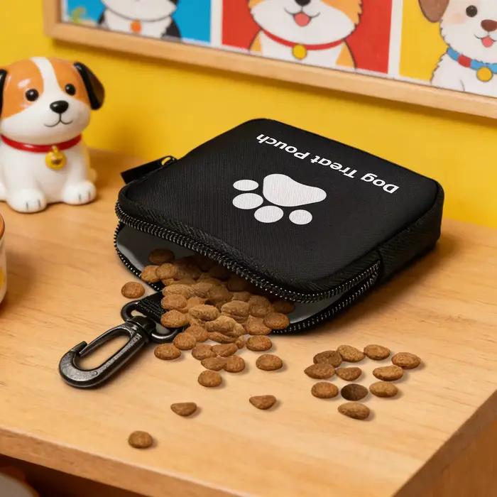 Sac à friandises pour dressage de chien, sac multifonctionnel pour animaux de compagnie, sac à frian