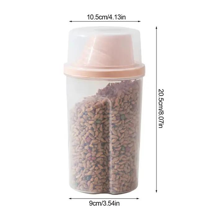 Stockage alimentaire hermétique 1000ml récipient alimentaire pour chat récipient hermétique pour ani
