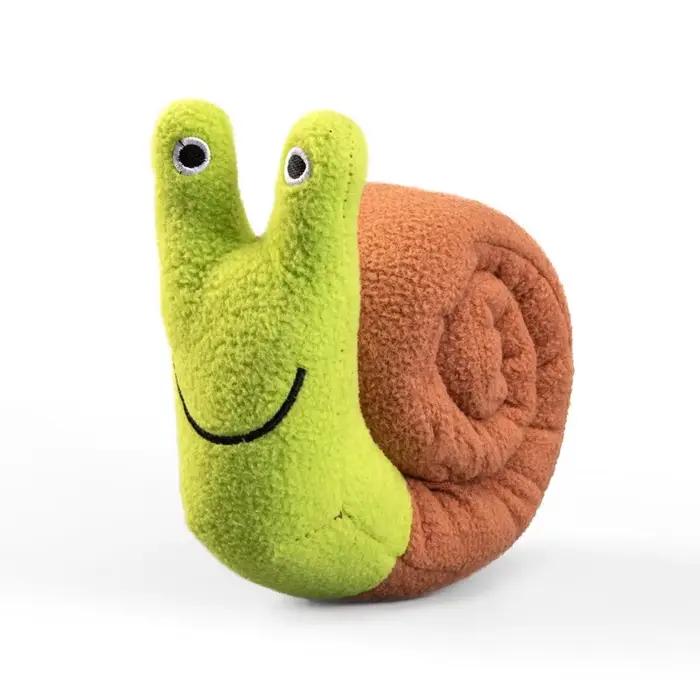 Jouet interactif pour animaux de compagnie, design escargot, jouet à dissimuler, puzzle interactif p