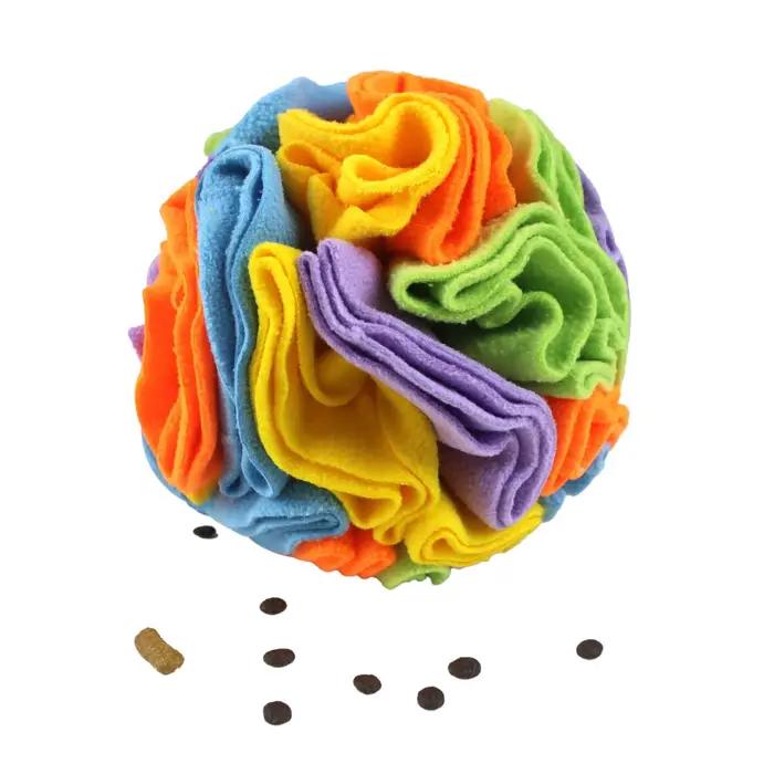 Jouets interactifs pour chiens pour garder les herbes, boule à reniflage pour petits chiens, Stimula