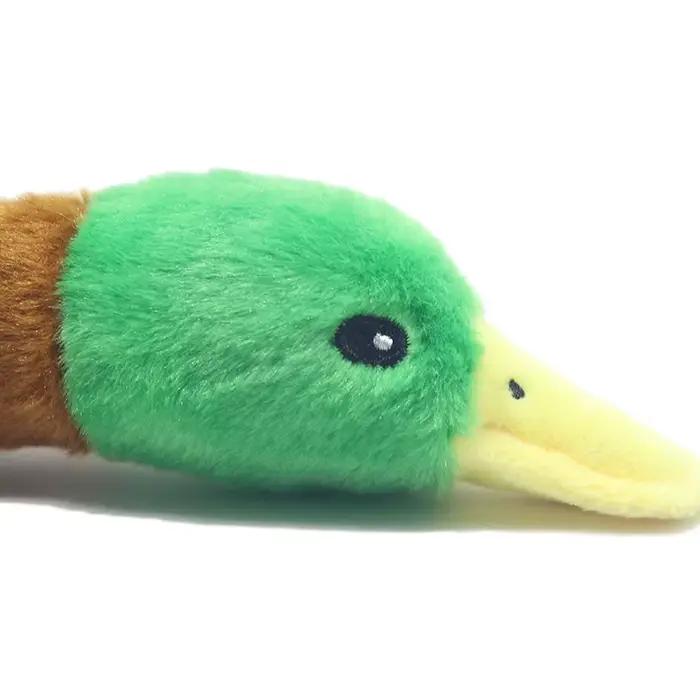 Jouet sonore de canard en peluche mignon, Animal grinçant, jouet pour chien, nettoyage des dents, co