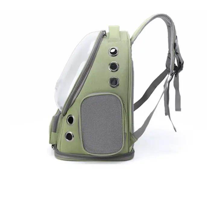 Sac à dos de transport pour animaux de compagnie pliant Transparent, fourre-tout de voyage pour chat