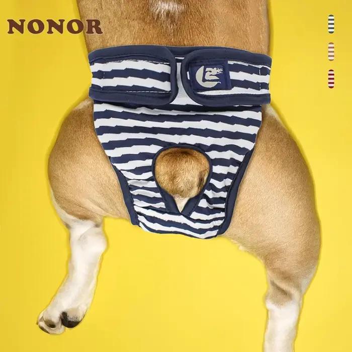 Nonor-Culotte short lavable pour chien féminin, sous-vêtement menstruel, combinaison physiologique p