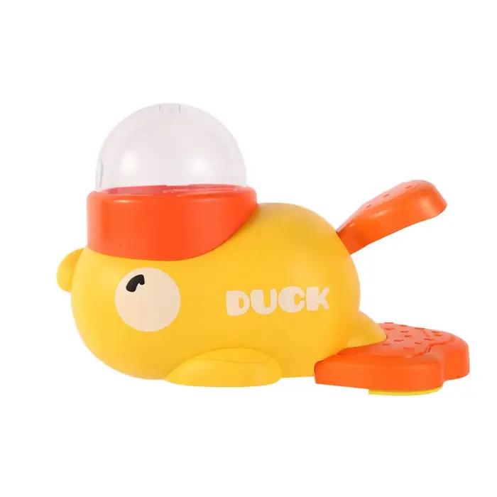 Distributeur de nourriture pour chien, design canard de dessin animé, distributeur de friandises pou