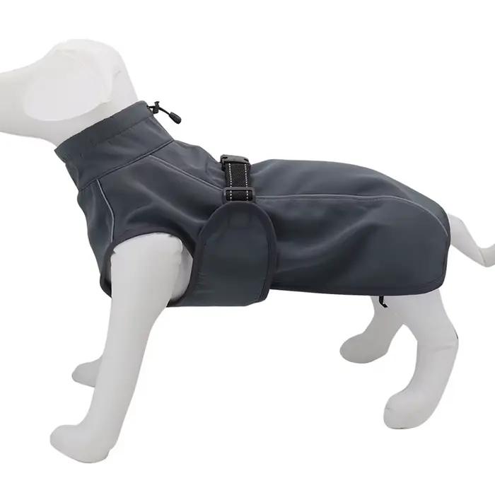 Chaud grand chien vêtements imperméable à l'eau pour animaux de compagnie grand chien veste manteau 