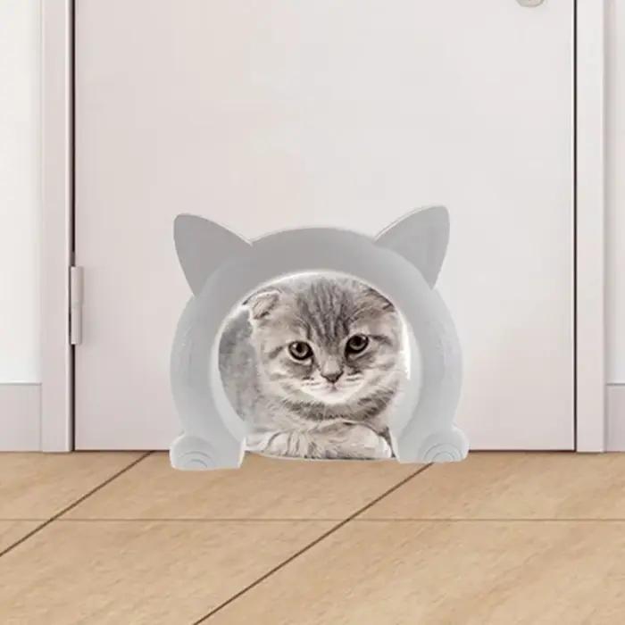 Porte pour chat chien trou Direction d'accès jouet contrôlable pour l'entraînement des animaux de co