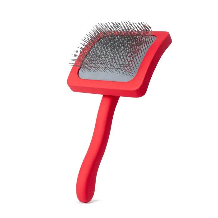 Brosse Professionnelle de Énergie Doux pour Chien et Chat, Broches en Acier Inoxydable, Peigne de Dé