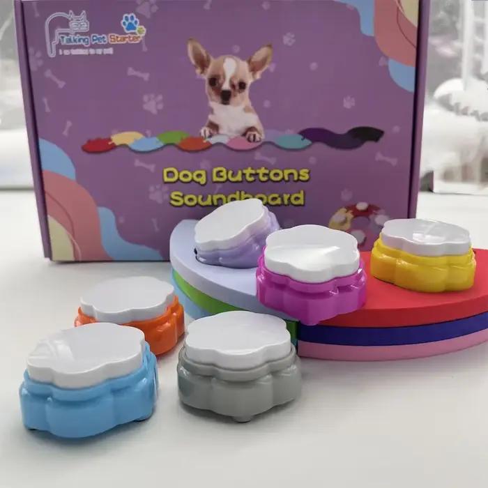 Bouton vocal pour animaux de compagnie, bouton de Communication pour chien, entraînement pour chiens