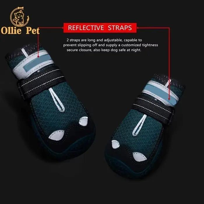 Chaussures en Silicone pour chiens, imperméables, bottes d'extérieur pour chiens, chaussons de neige