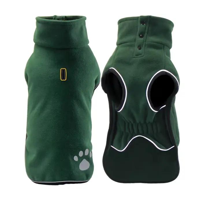 Veste polaire pour chien, vêtements chauds de printemps pour petits, moyens et grands chiens, mantea