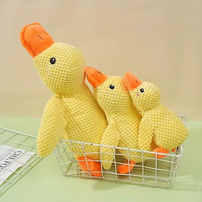 Jouet de chien grinçant en peluche durable |   Pour toutes les races de chiens |   Peluche |   Chinç
