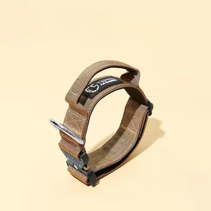 Collier tactique pour chien avec laisse, collier Anti-fuite sans traction pour chiens de grande et m
