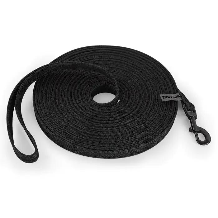 Laisse pour chien de 1.5M 2M 3M 15M, moyenne, petite et longue, en Latex de soie, facile et pratique