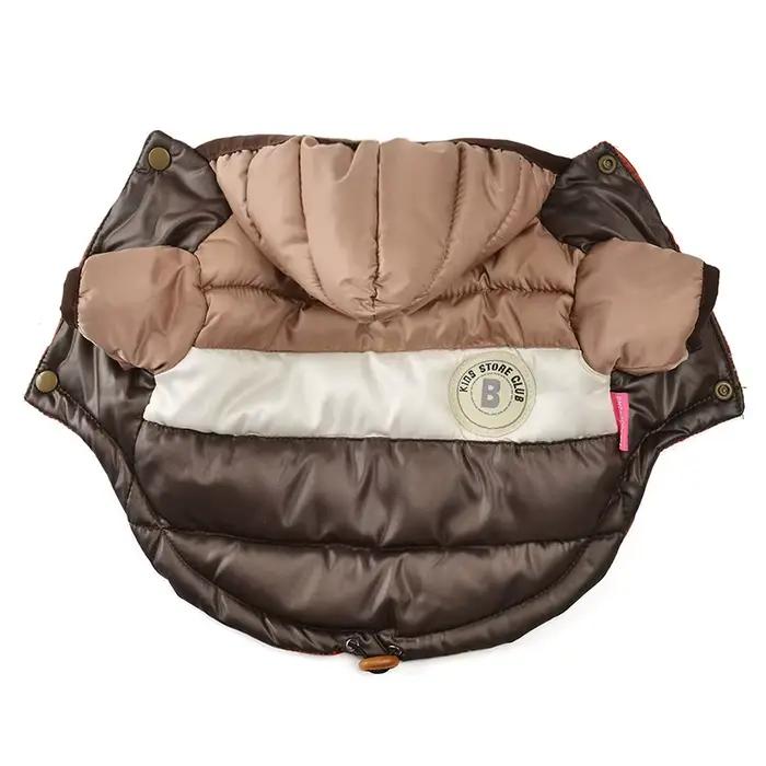 Vêtements d'hiver épais pour chiots, veste en coton brillante pour chien, manteau imperméable pour a