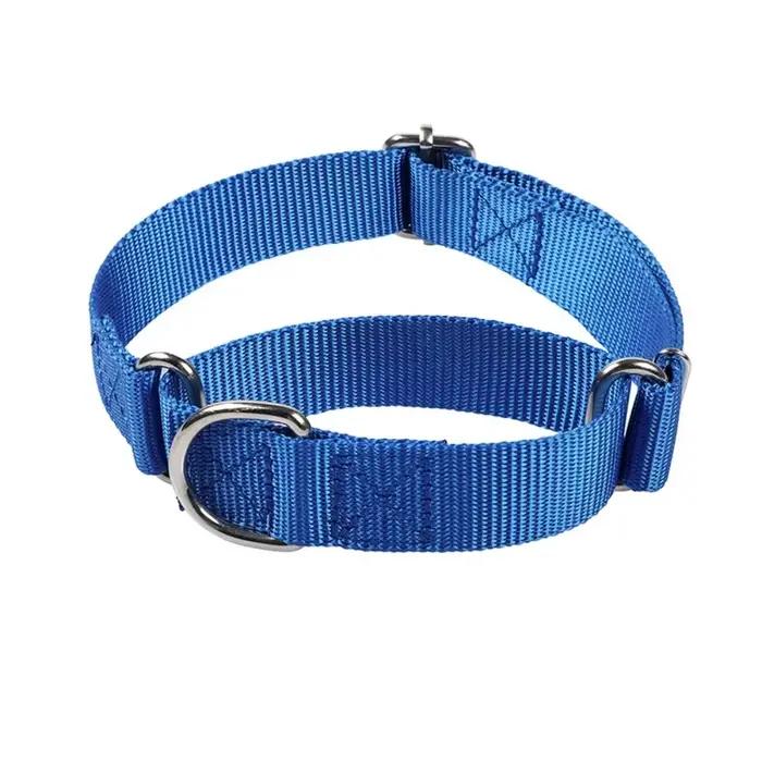 Collier de chien robuste en Nylon réglable collier de formation pour chien Anti-fuite collier d'entr