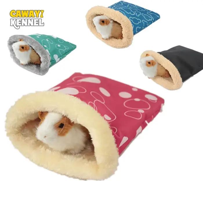 1 PC couleur aléatoire petit animal de compagnie Hamster cochon d'inde petit nid animal de compagnie