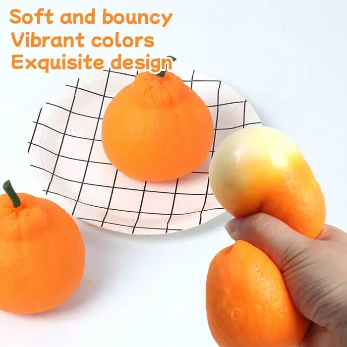 Jouet anti-stress orange moche pour soulager l'anxiété