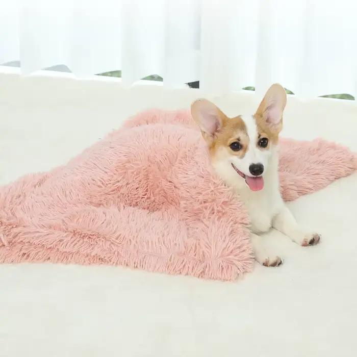 Couverture douce et moelleuse pour animaux de compagnie
