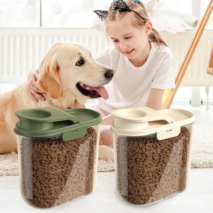 Conteneur hermétique de stockage des aliments pour chiens