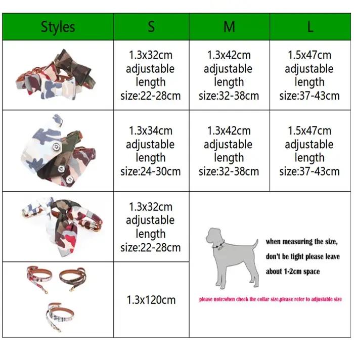 Collier de Camouflage pour chien